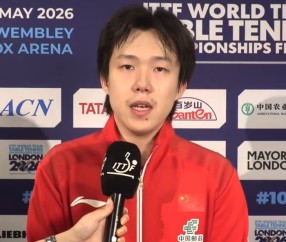 男乒3-1法国采访！王楚钦总结2场，林诗栋亲承正常，梁靖崑谈调整|梁靖昆|比赛|对手|勒布伦|勒布朗_新浪体育_新浪新闻